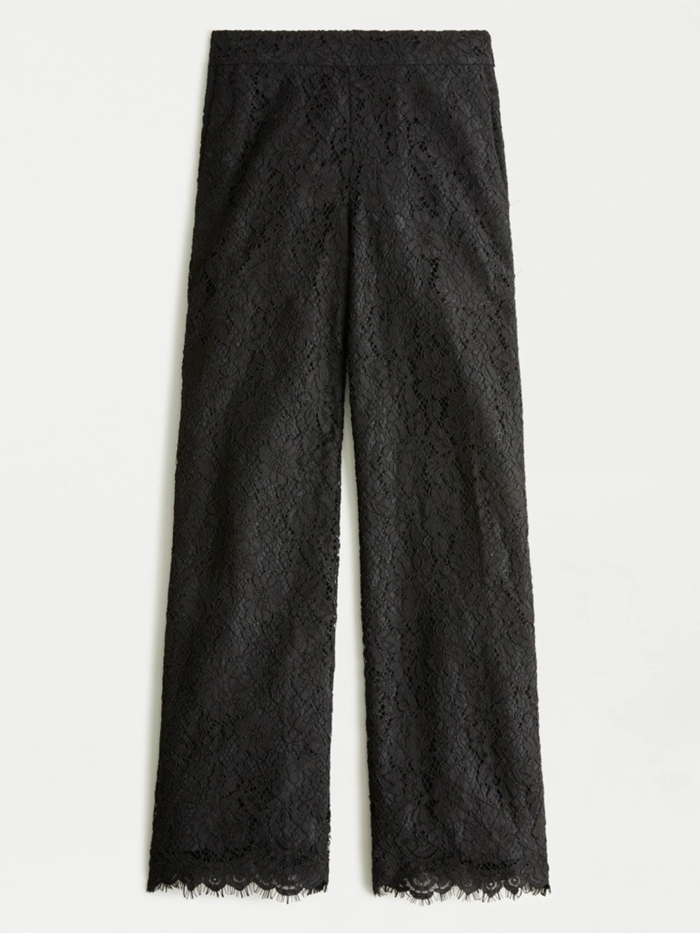 J. CREW PEYTON HIGH RISE PULL-ON LACE PANTS SIZE 4
